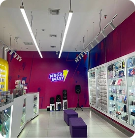 Remodelación total de locales comerciales de 60 m² para operación retail con obra civil e infraestructura eléctrica