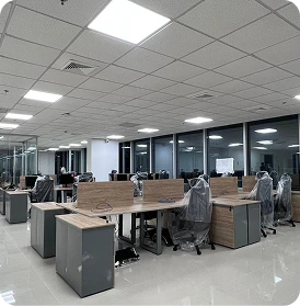 Transformación de 535 m² de oficinas para empresa logística con adecuación integral, obra civil e infraestructura eléctrica